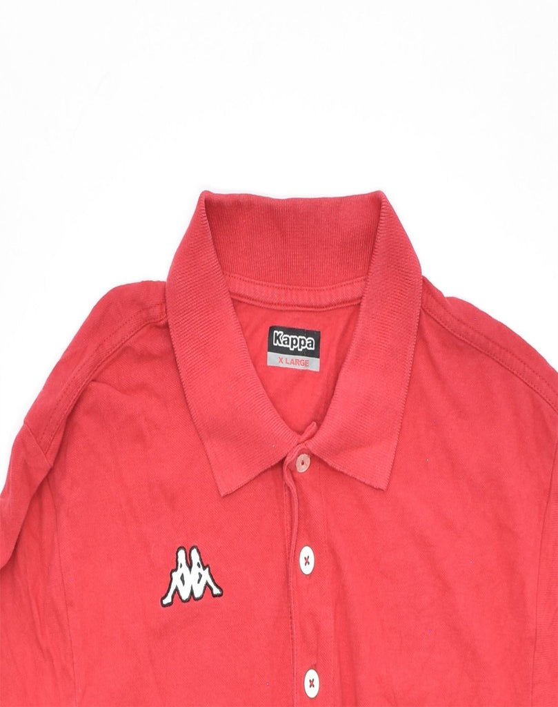 KAPPA Mens Polo Shirt XL Red | Vintage | Thrift | Second-Hand | Used Clothing | Messina Hembry 