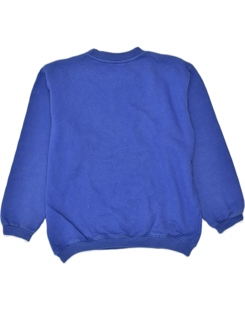 CHAMPION Boys Graphic Sweatshirt Jumper 11-12 Years Blue Cotton | Vintage | Thrift | Second-Hand | Used Clothing | Messina Hembry 