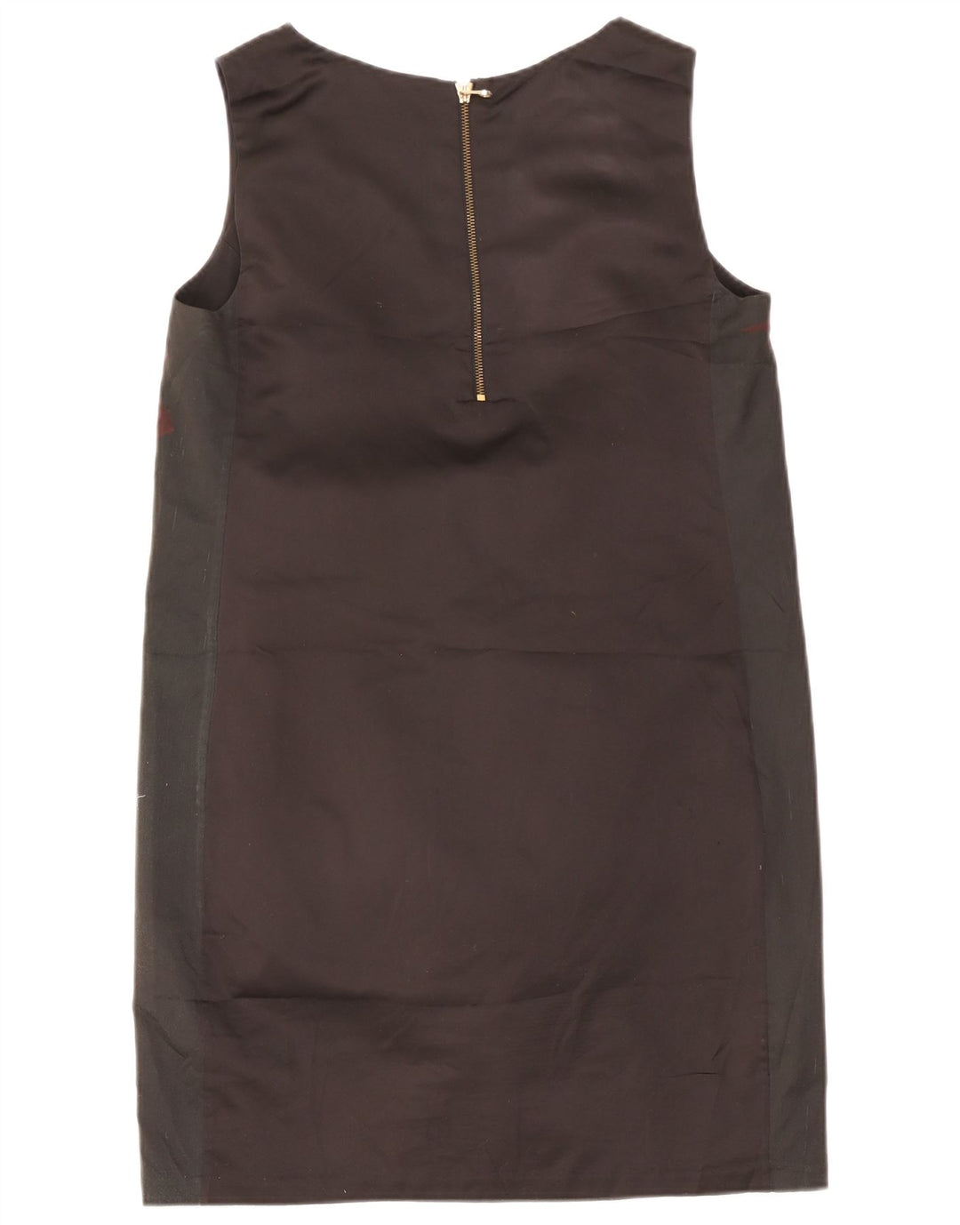 Ted Baker Womens Graphic Shift Dress Size 4 Large Black Colourblock Bird