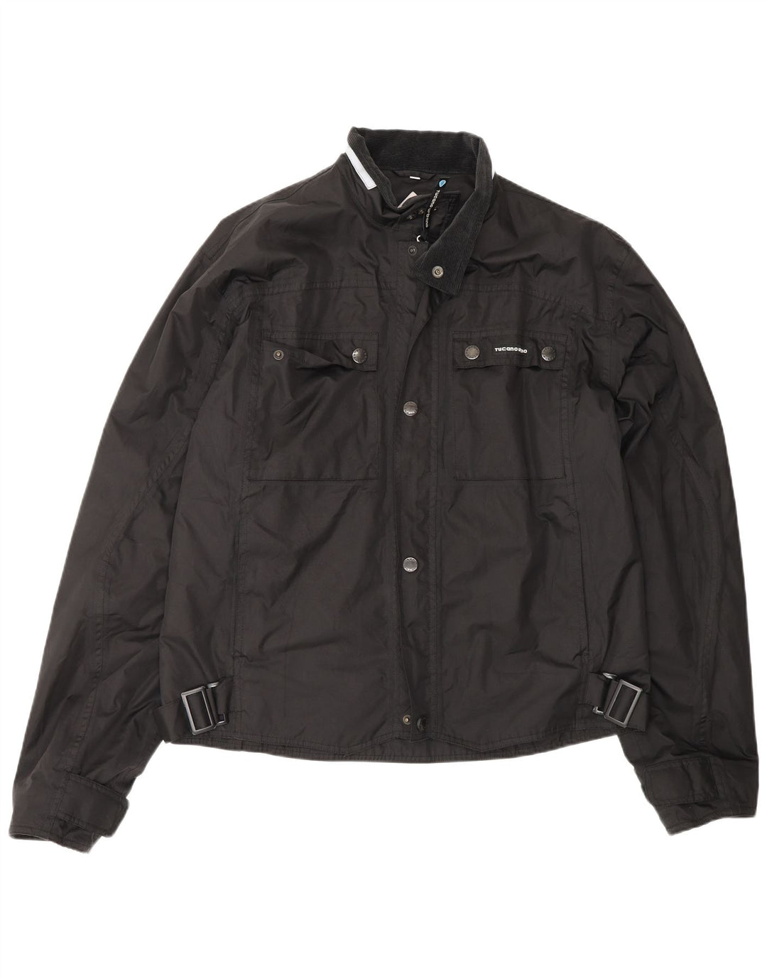 TUCANO URBANO Mens Bomber Jacket UK 42 XL Black Polyester