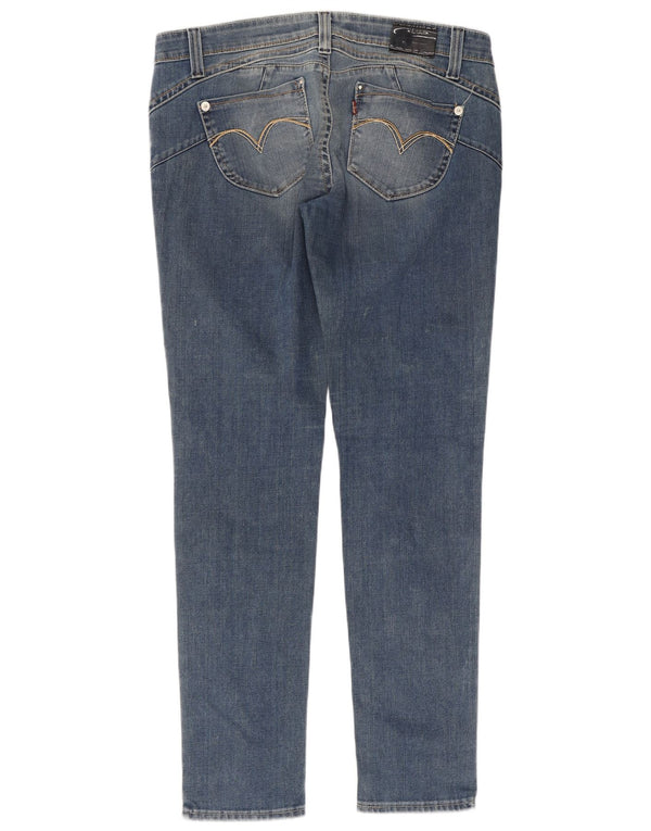Levi's Womens Slight Curve Skinny Jeans W31 L32 Blue Cotton