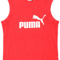 PUMA Mens Graphic Vest Top Medium Red