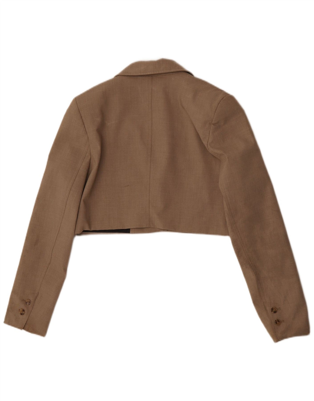 Zara Womens Bolero Jacket UK 10 Small Brown