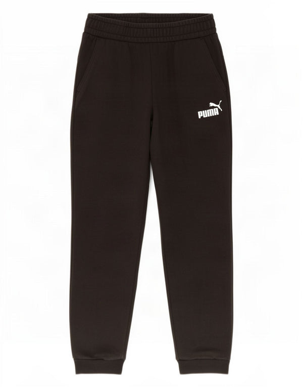 Puma Boys Tracksuit Trousers Joggers 13-14 Years Black Cotton