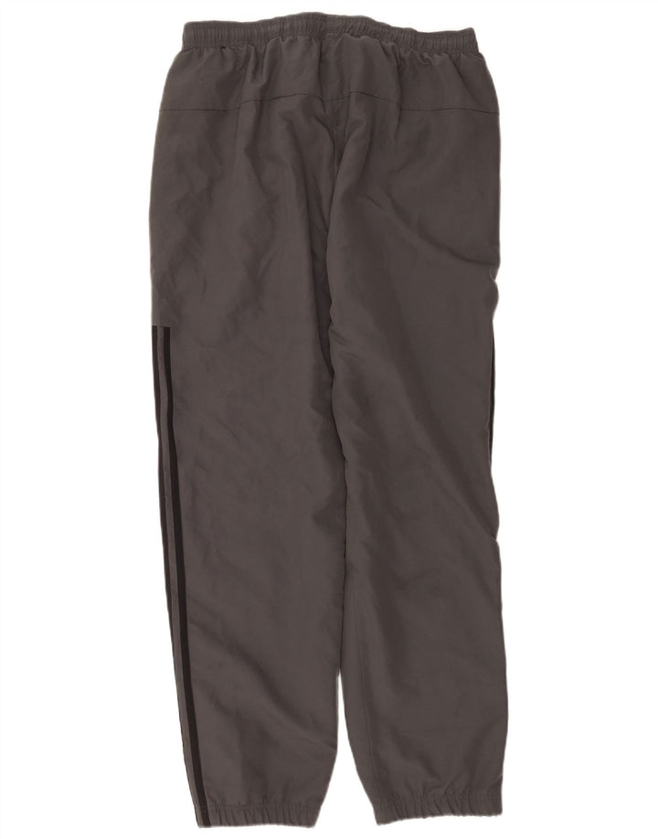 Adidas Mens Tracksuit Trousers Joggers Large Grey Polyester
