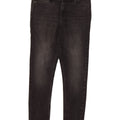 LEE Womens Skinny Jeans W28 L27 Black Cotton