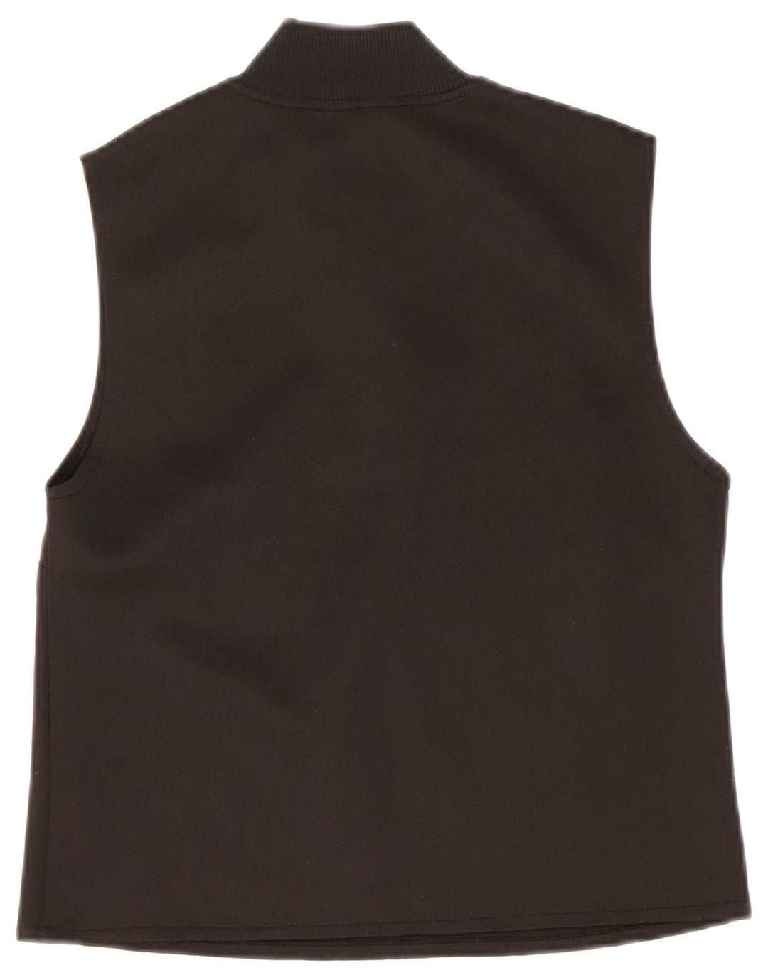 Zara Womens Crop Top UK 12 Medium Black Cotton