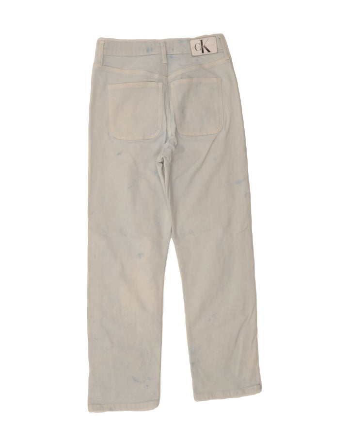 CALVIN KLEIN Womens Straight Jeans W28 L27 Blue Vintage Calvin Klein and Second-Hand Calvin Klein from Messina Hembry 
