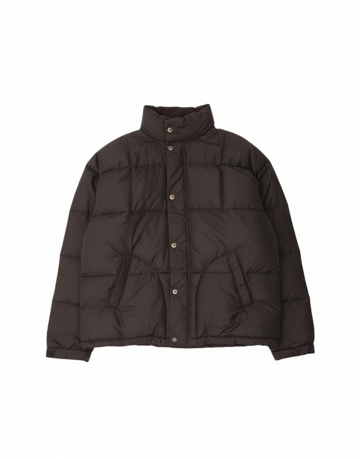 MC KEE'S Mens Padded Jacket UK 42 XL Black Polyamide
