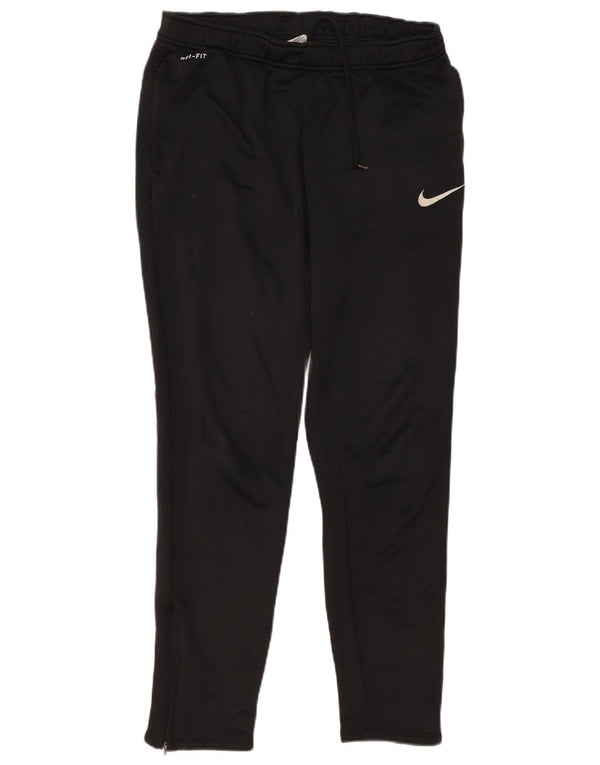 Nike Mens Dri Fit Tracksuit Trousers XL Black Polyester