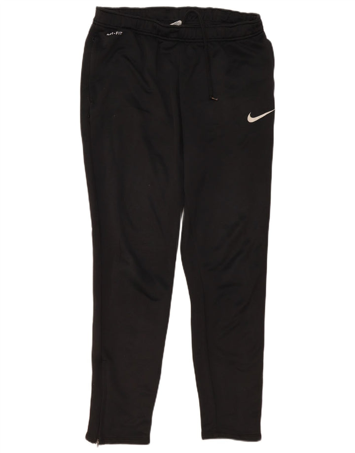 Nike Mens Dri Fit Tracksuit Trousers XL Black Polyester