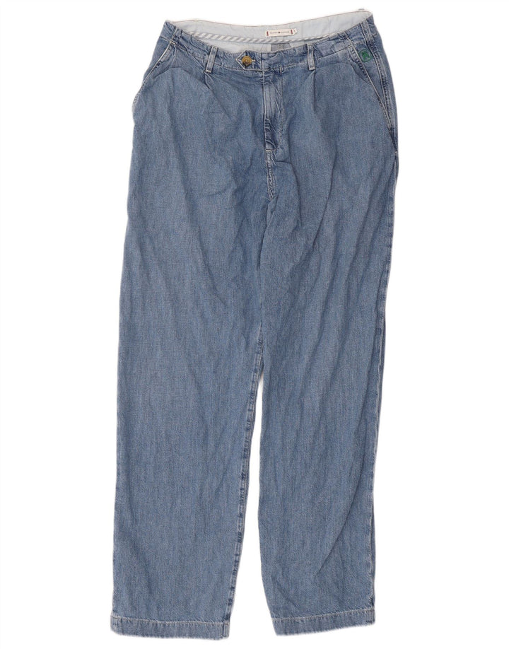 TOMMY HILFIGER Womens Straight Jeans EU 38 Medium W32 L31 Blue Cotton