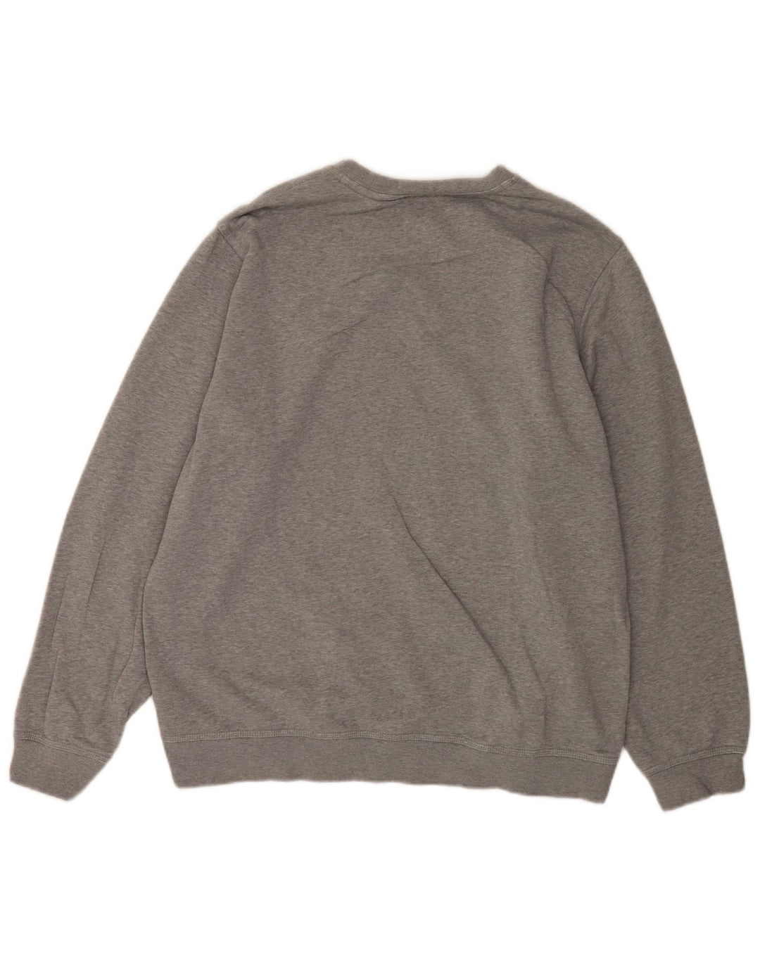 Nike Mens Sweatshirt Jumper 2XL Grey Cotton