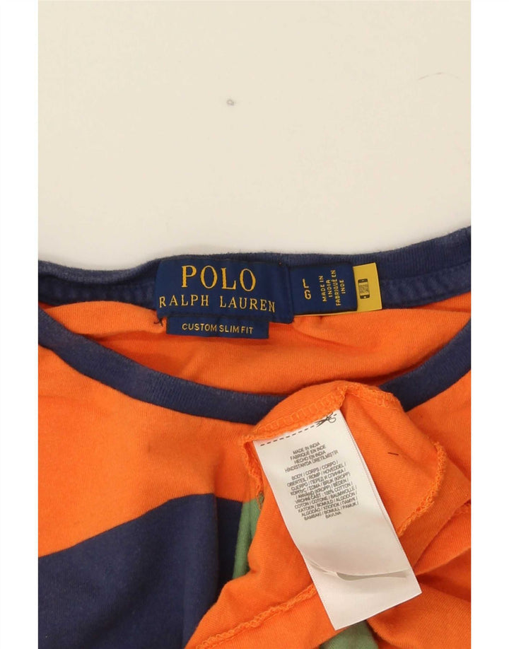Polo Ralph Lauren Mens T-Shirt Top Large Multicoloured Striped