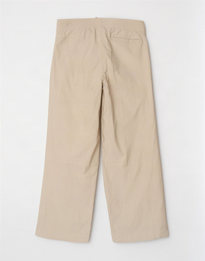 Adidas Mens Straight Casual Trousers Medium W32 L29 White Linen