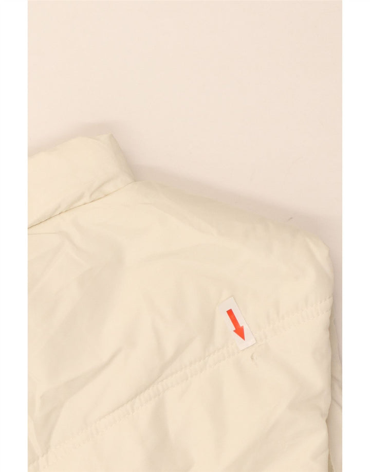 Hurley Womens Padded Gilet UK 18 XL Off White Polyester