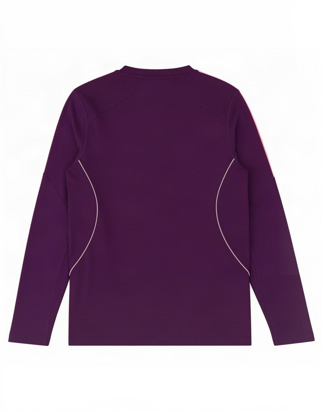 Adidas Womens Top Long Sleeve UK 12 Medium Purple Polyester