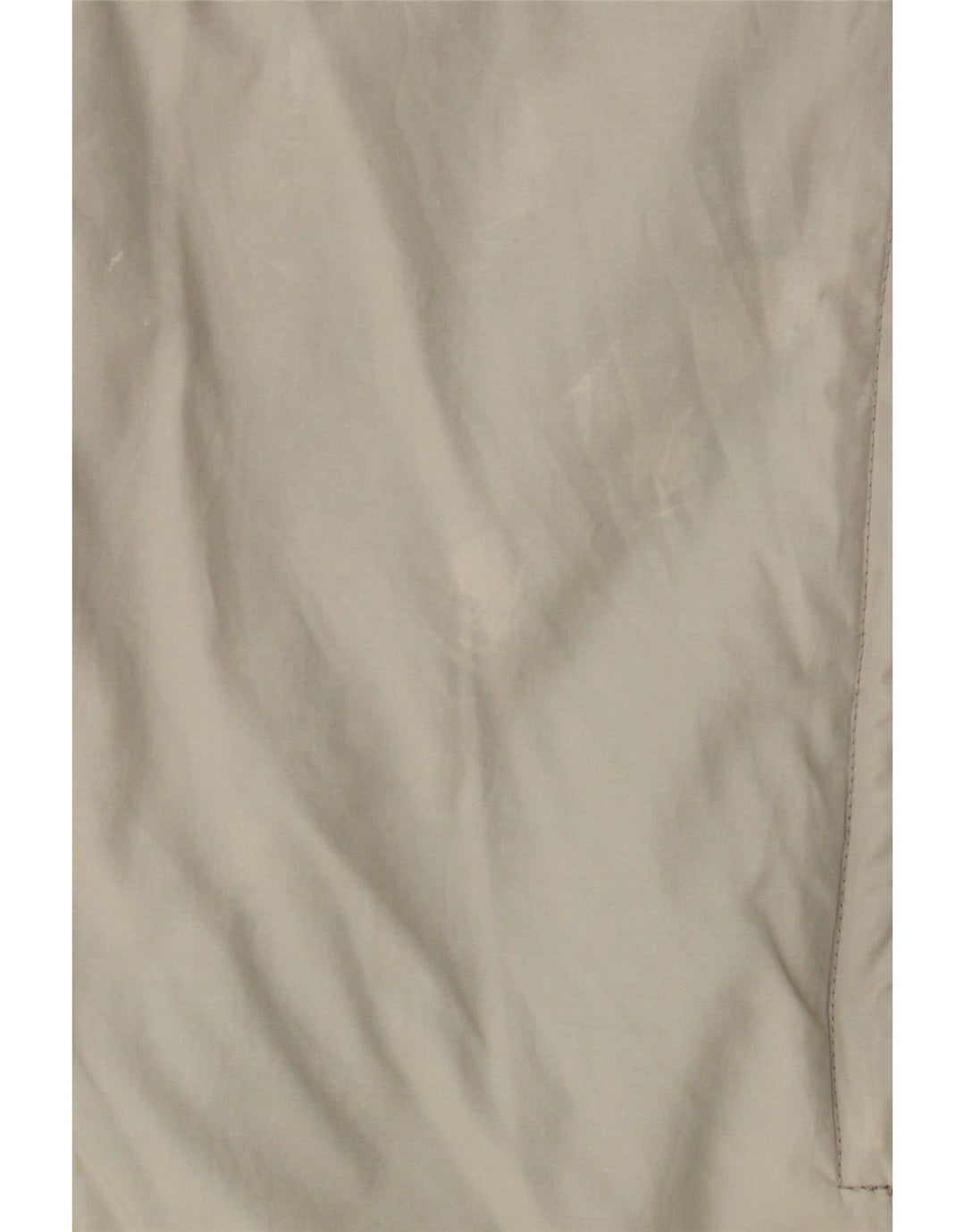Lyle & Scott Mens Hooded Rain Jacket UK 36 Small Beige Nylon