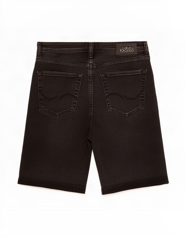 Jack & Jones Boys Regular Denim Shorts 14-15 Years W28 Black