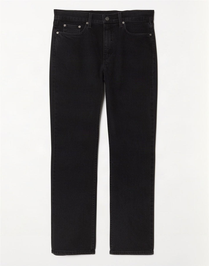 Levi's Mens 527 Bootcut Jeans W33 L34 Black Cotton
