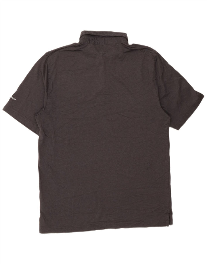 TRAVIS MATHEW Mens Polo Shirt Medium Black Cotton