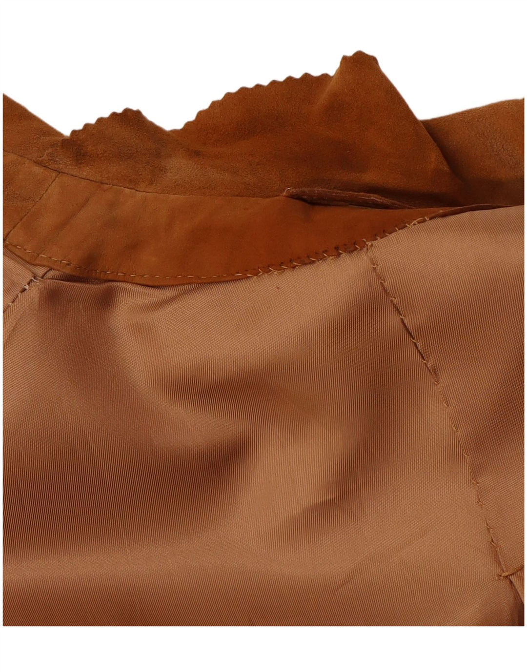 Vintage Mens Suede Jacket UK 38 Medium Brown