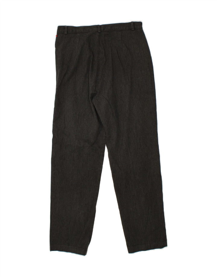 DOCKERS Womens Stretch Tapered Suit Trousers W30 L31 Grey Cotton Vintage Dockers and Second-Hand Dockers from Messina Hembry 