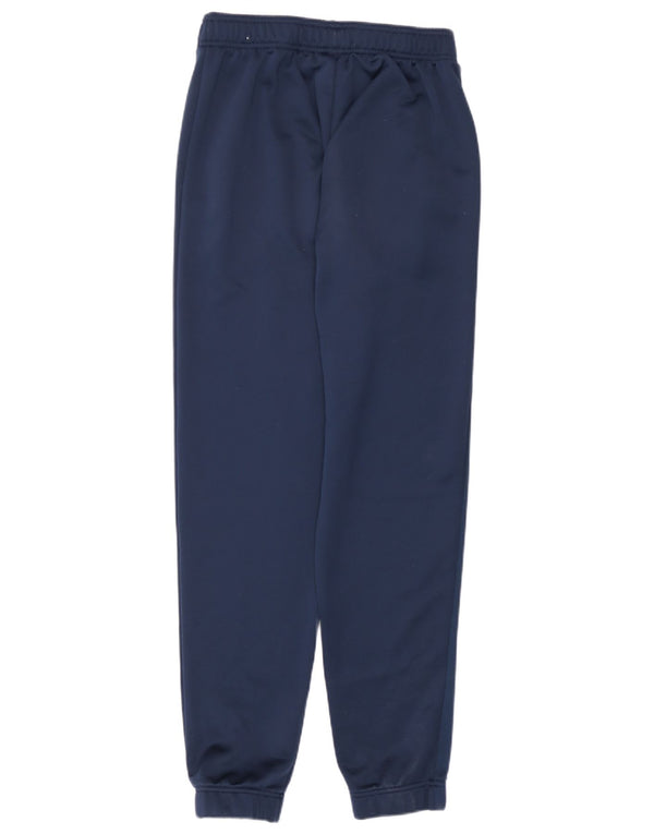 Adidas Womens Tracksuit Trousers Joggers UK 36/38 Small Navy Blue Polyester