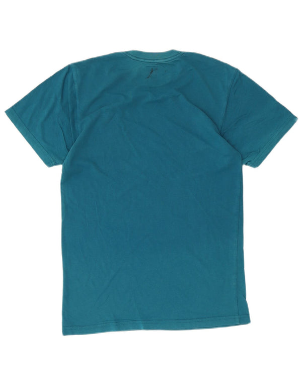 VANS Mens Classic Fit Graphic T-Shirt Top Small Blue Cotton