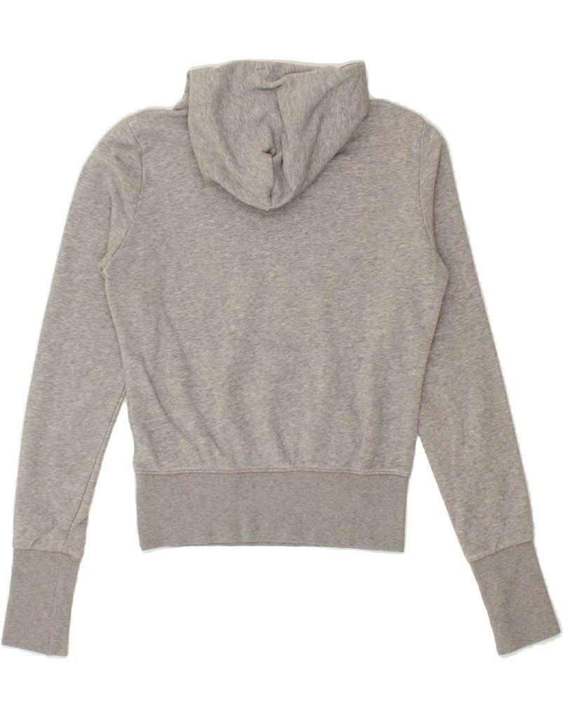 NIKE Womens Hoodie Jumper UK 10 Small Grey Cotton Vintage Nike and Second-Hand Nike from Messina Hembry 