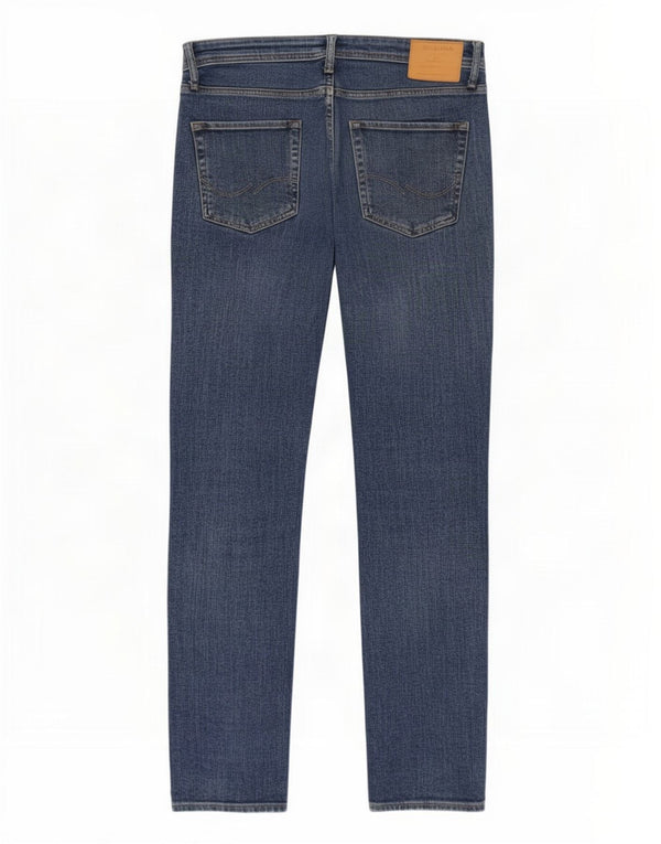 Jack & Jones Mens Mike Comfort Fit Slim Jeans W30 L34 Blue