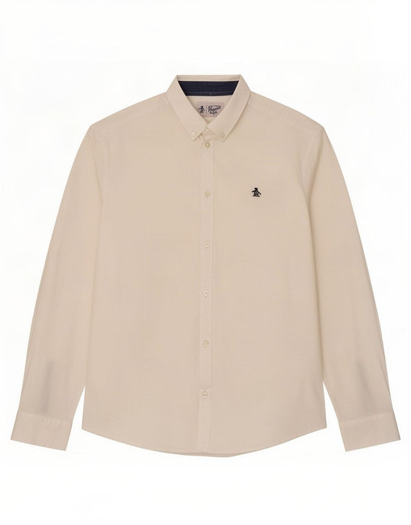 Penguin Mens Shirt Large White Cotton