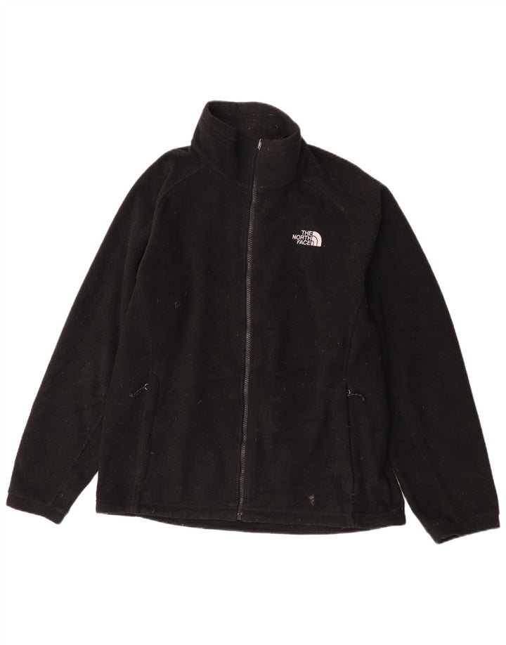 The North Face Mens Fleece Jacket UK 40 Large Black Polyester