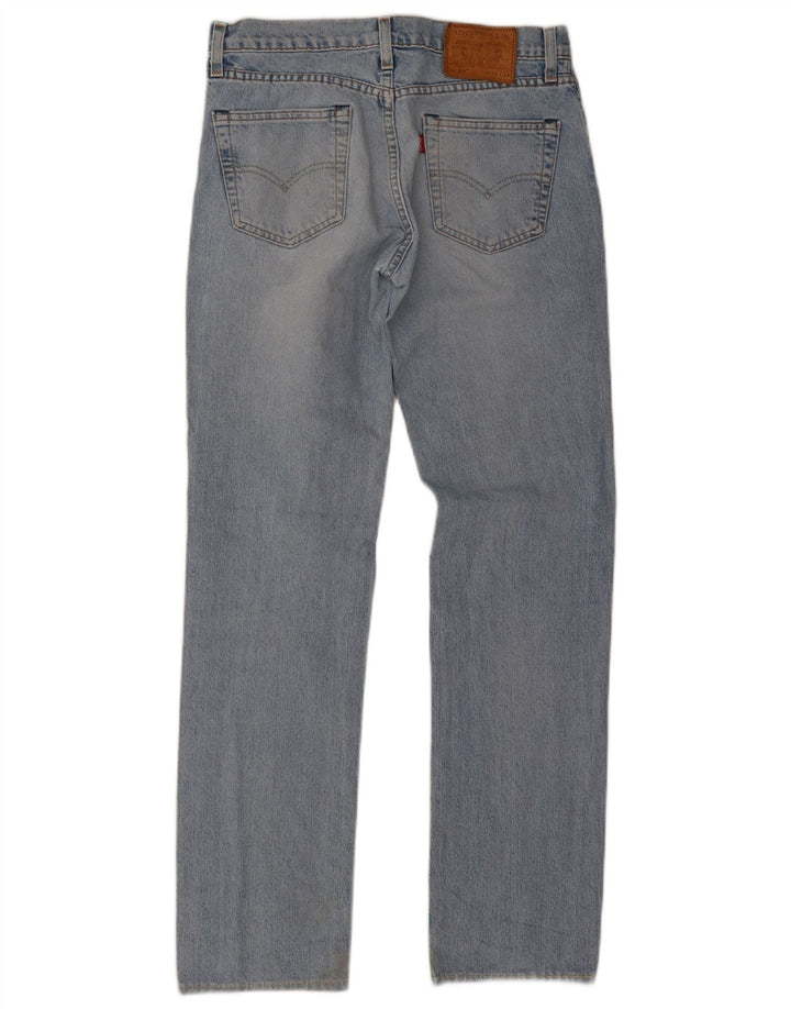 LEVI'S Mens 511 Slim Jeans W29 L31 Blue Cotton