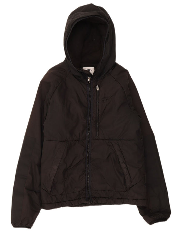 Nike Mens Therma-Fit Hooded Windbreaker Jacket UK 36 Small Black