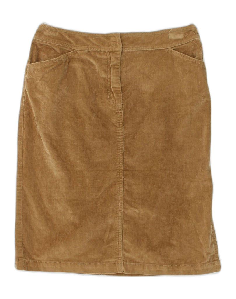 J. CREW Womens Corduroy Skirt US 2 XS W30  Brown Cotton | Vintage J. Crew | Thrift | Second-Hand J. Crew | Used Clothing | Messina Hembry 