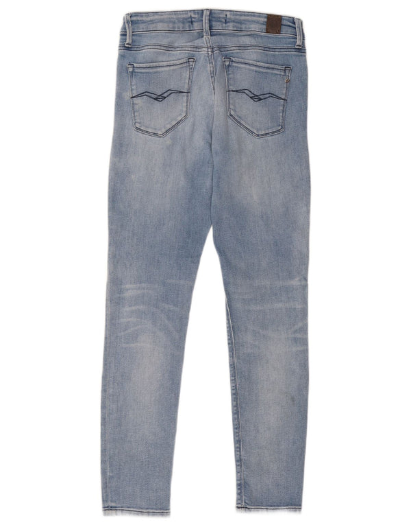 Replay Womens LUZIEN Skinny Jeans W29 L28 Blue Cotton
