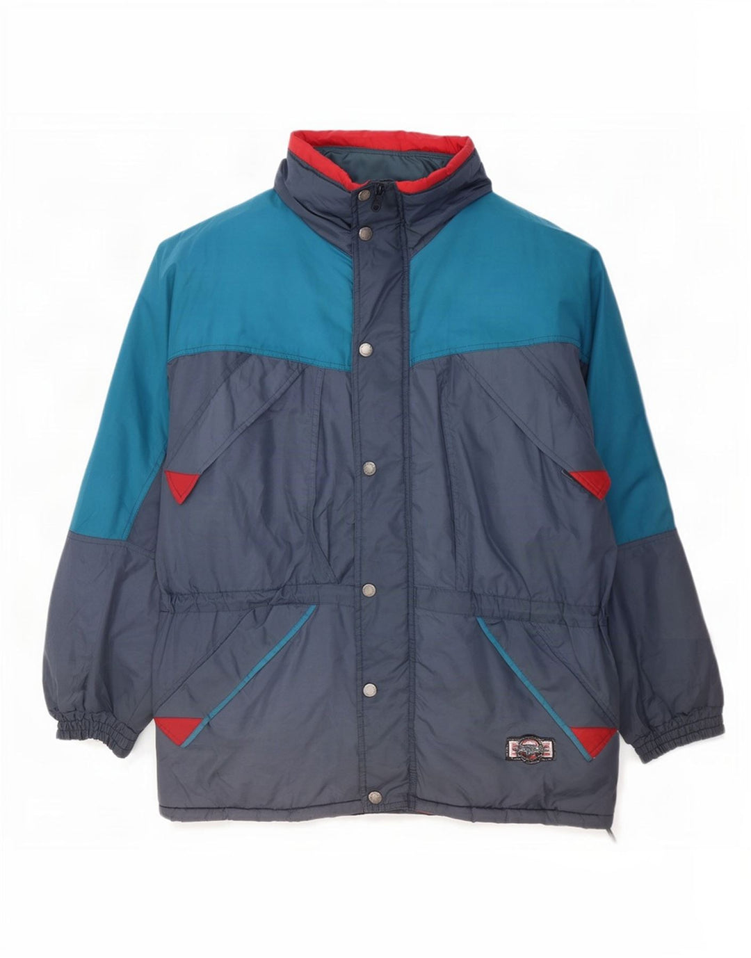Brugi Mens Ski Jacket UK 42 XL Grey Colourblock