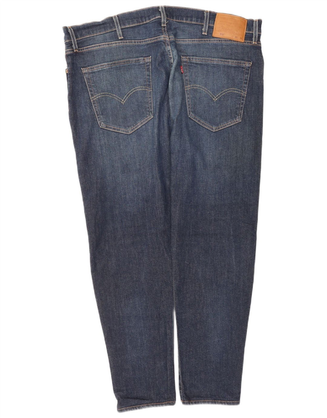 Levi's Mens 512 Slim Tapered Jeans W38 L28 Blue Cotton