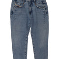 Diesel Womens Capri Slim Jeans W25 L22 Blue Cotton