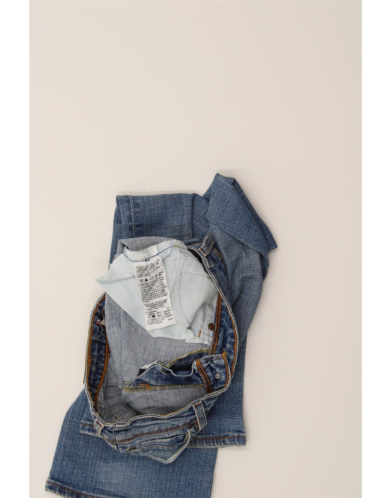 LEVI'S Womens 572 Low Waist Bootcut Jeans W26 L34 Blue Cotton Vintage Levi's and Second-Hand Levi's from Messina Hembry 