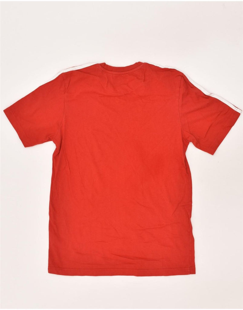 ADIDAS Mens T-Shirt Top Medium Red Cotton | Vintage Adidas | Thrift | Second-Hand Adidas | Used Clothing | Messina Hembry 