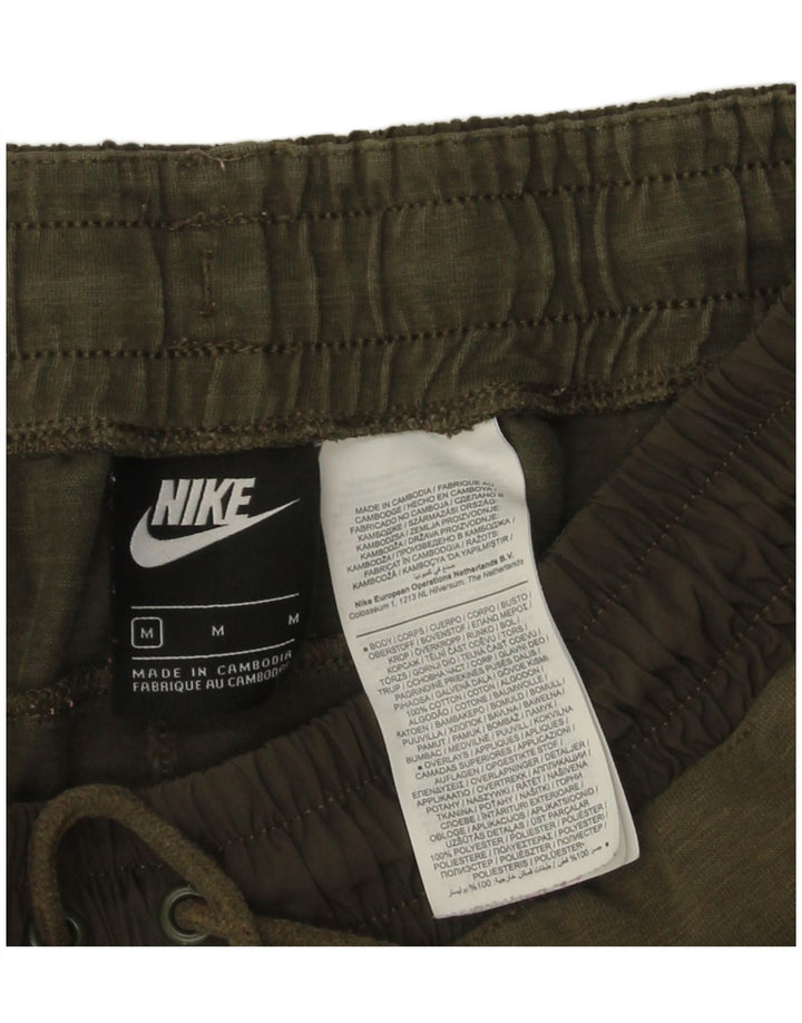 NIKE Mens Sport Shorts Medium  Khaki Cotton Vintage Nike and Second-Hand Nike from Messina Hembry 