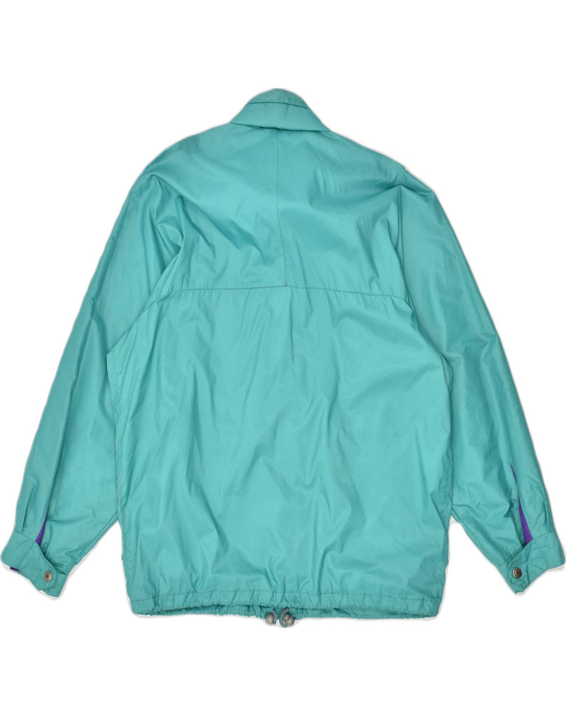 BAILO Mens Hooded Rain Jacket UK 42 XL Turquoise | Vintage Bailo | Thrift | Second-Hand Bailo | Used Clothing | Messina Hembry 