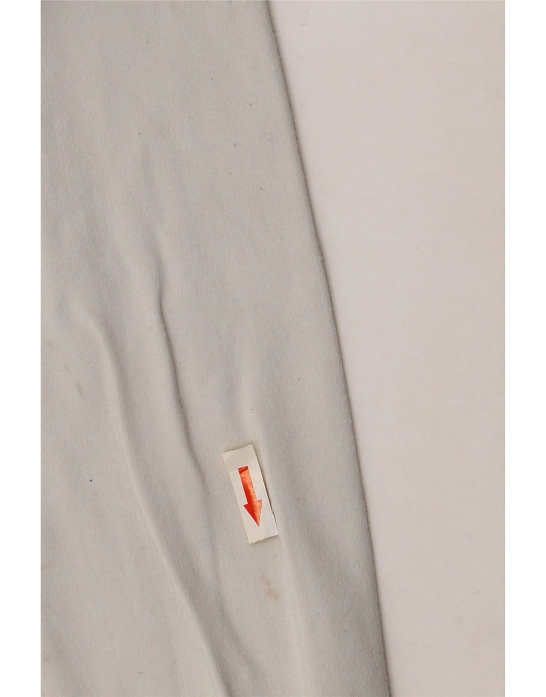 ADIDAS Mens Tracksuit Top Jacket UK 36/38 Small White Cotton