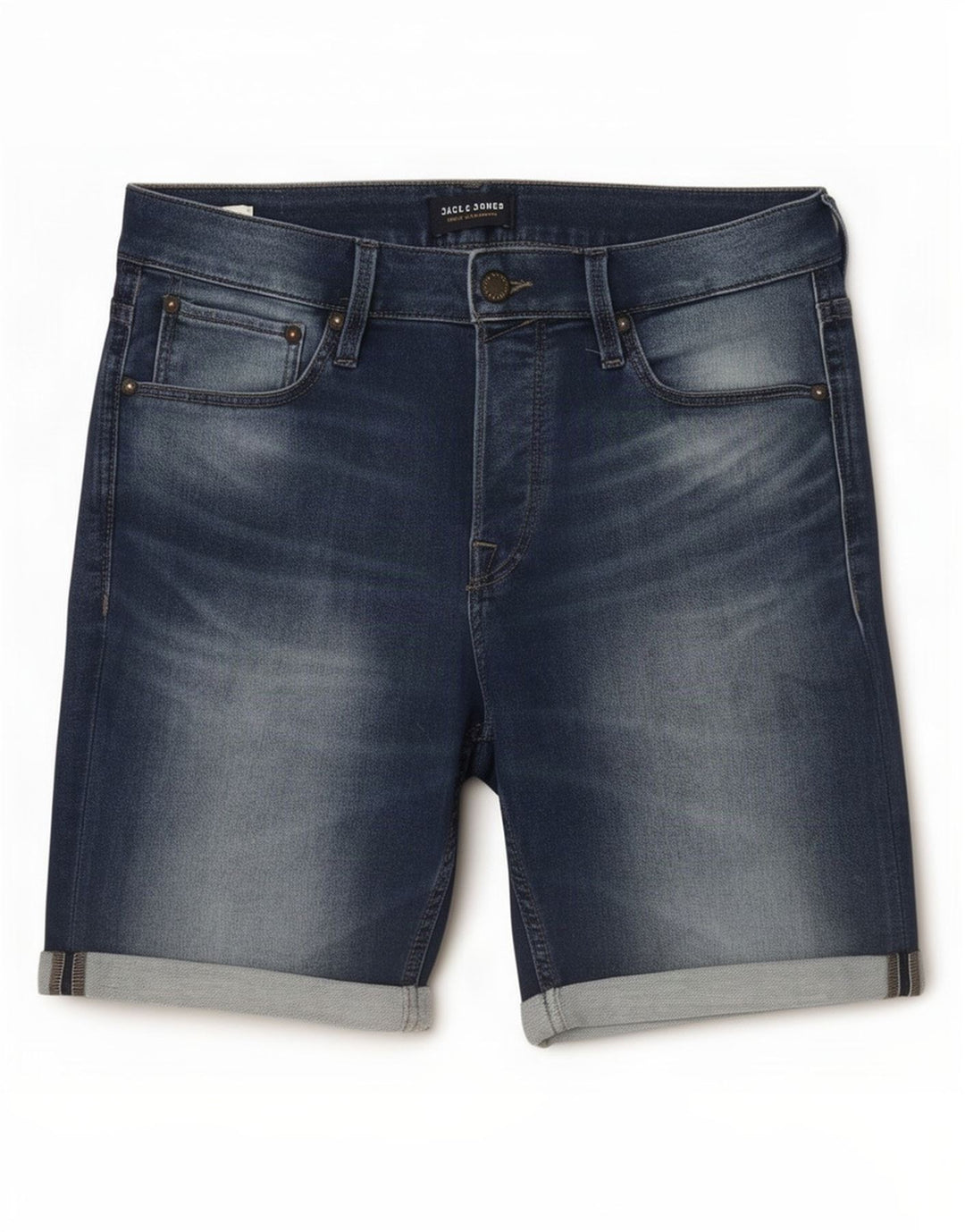 Jack & Jones Mens Denim Shorts Small W32 Blue Cotton