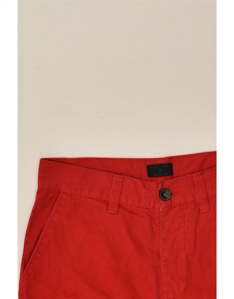 JACK & JONES Mens Chino Shorts W30 Medium Red | Vintage Jack & Jones | Thrift | Second-Hand Jack & Jones | Used Clothing | Messina Hembry 