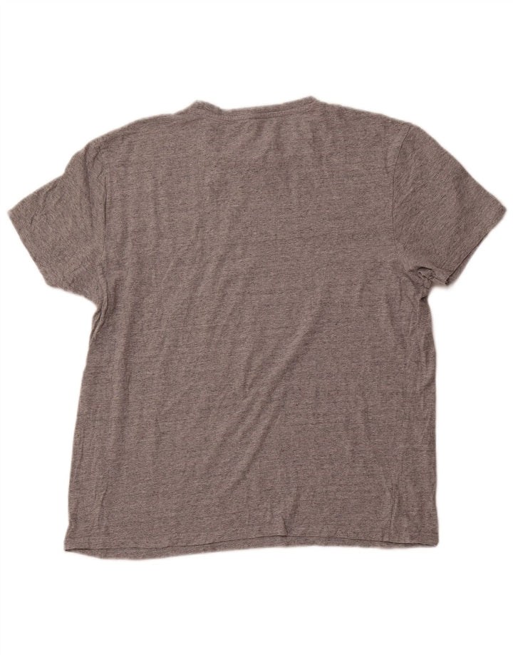 JACK WILLS Mens Classic Fit T-Shirt Top Large Grey
