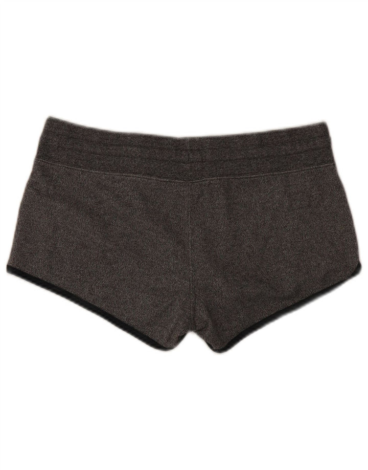 Vintage Womens Sport Shorts UK 14 Medium  Grey Flecked