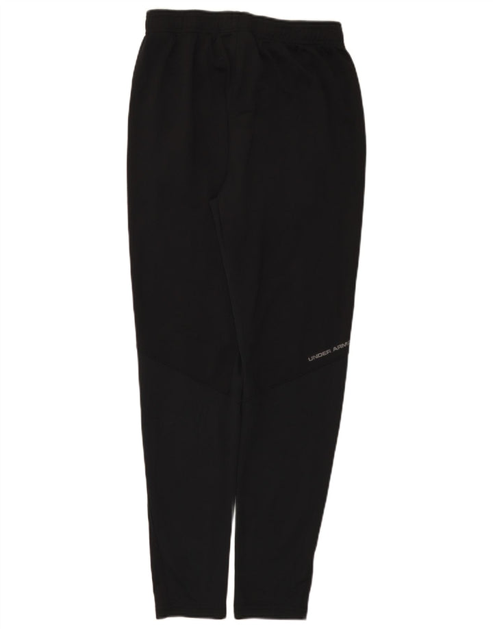 Under Armour Mens Tracksuit Trousers Small Black Polyester